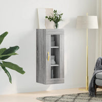 Thumbnail for Wandschrank Grau Sonoma 34,5x34x90 cm
