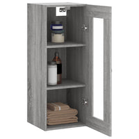 Thumbnail for Wandschrank Grau Sonoma 34,5x34x90 cm