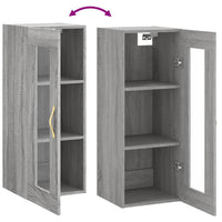 Thumbnail for Wandschrank Grau Sonoma 34,5x34x90 cm