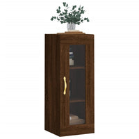 Thumbnail for Wandschrank Braun Eichen-Optik 34,5x34x90 cm