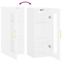 Thumbnail for Wandschrank Weiß 34,5x34x90 cm