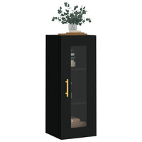 Thumbnail for Wandschrank Schwarz 34,5x34x90 cm