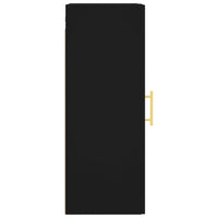 Thumbnail for Wandschrank Schwarz 34,5x34x90 cm