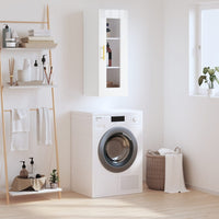 Thumbnail for Wandschrank Hochglanz-Weiß 34,5x34x90 cm