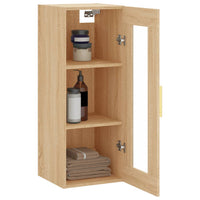 Thumbnail for Wandschrank Sonoma-Eiche 34,5x34x90 cm