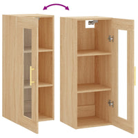 Thumbnail for Wandschrank Sonoma-Eiche 34,5x34x90 cm