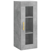 Thumbnail for Wandschrank Betongrau 34,5x34x90 cm