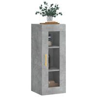 Thumbnail for Wandschrank Betongrau 34,5x34x90 cm