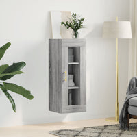 Thumbnail for Wandschrank Grau Sonoma 34,5x34x90 cm