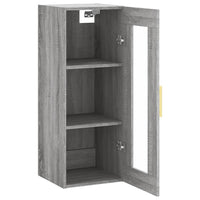Thumbnail for Wandschrank Grau Sonoma 34,5x34x90 cm