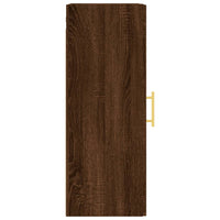 Thumbnail for Wandschrank Braun Eichen-Optik 34,5x34x90 cm