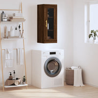 Thumbnail for Wandschrank Braun Eichen-Optik 34,5x34x90 cm