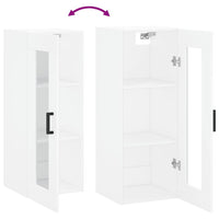 Thumbnail for Wandschrank Weiß 34,5x34x90 cm