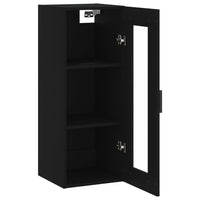 Thumbnail for Wandschrank Schwarz 34,5x34x90 cm