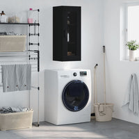 Thumbnail for Wandschrank Schwarz 34,5x34x90 cm