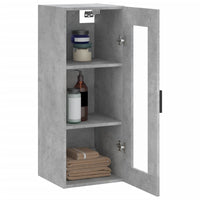 Thumbnail for Wandschrank Betongrau 34,5x34x90 cm
