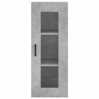 Thumbnail for Wandschrank Betongrau 34,5x34x90 cm