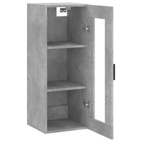 Thumbnail for Wandschrank Betongrau 34,5x34x90 cm