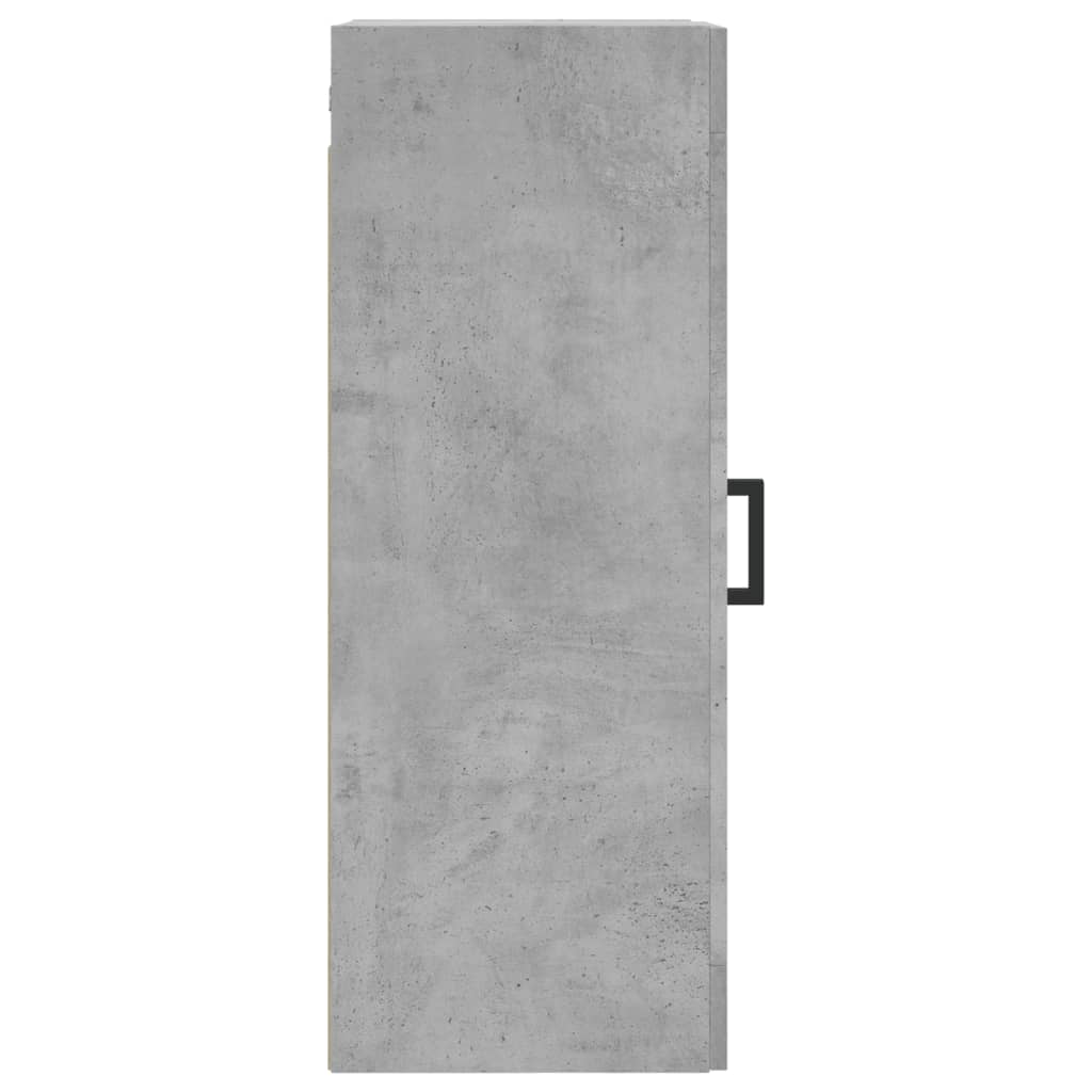 Wandschrank Betongrau 34,5x34x90 cm