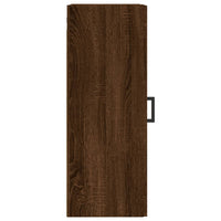 Thumbnail for Wandschrank Braun Eichen-Optik 34,5x34x90 cm