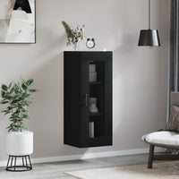 Thumbnail for Wandschrank Schwarz 34,5x34x90 cm