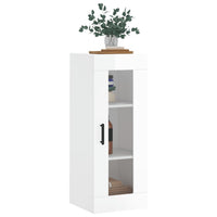 Thumbnail for Wandschrank Hochglanz-Weiß 34,5x34x90 cm