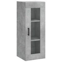 Thumbnail for Wandschrank Betongrau 34,5x34x90 cm