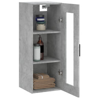 Thumbnail for Wandschrank Betongrau 34,5x34x90 cm