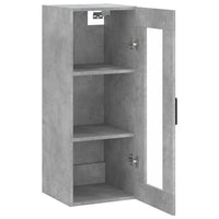 Thumbnail for Wandschrank Betongrau 34,5x34x90 cm