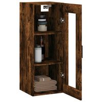 Thumbnail for Wandschrank Räuchereiche 34,5x34x90 cm
