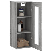 Thumbnail for Wandschrank Grau Sonoma 34,5x34x90 cm