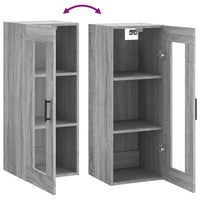 Thumbnail for Wandschrank Grau Sonoma 34,5x34x90 cm