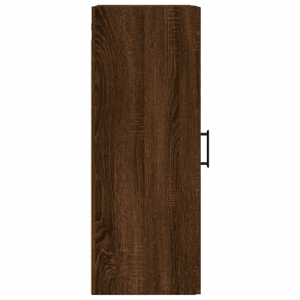 Wandschrank Braun Eichen-Optik 34,5x34x90 cm