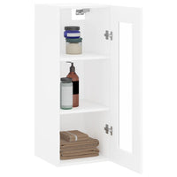 Thumbnail for Wandschrank Weiß 34,5x34x90 cm