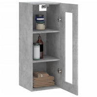 Thumbnail for Wandschrank Betongrau 34,5x34x90 cm