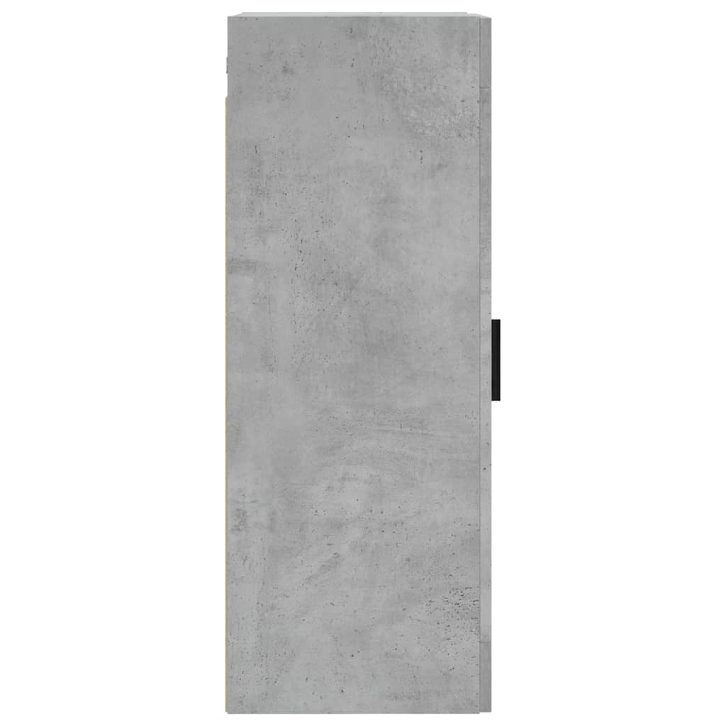 Wandschrank Betongrau 34,5x34x90 cm