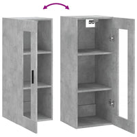Thumbnail for Wandschrank Betongrau 34,5x34x90 cm