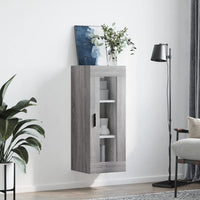 Thumbnail for Wandschrank Grau Sonoma 34,5x34x90 cm