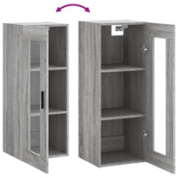Thumbnail for Wandschrank Grau Sonoma 34,5x34x90 cm