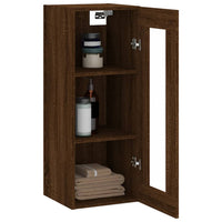 Thumbnail for Wandschrank Braun Eichen-Optik 34,5x34x90 cm