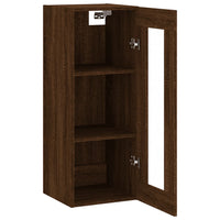 Thumbnail for Wandschrank Braun Eichen-Optik 34,5x34x90 cm