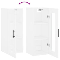 Thumbnail for Wandschrank Weiß 34,5x34x90 cm