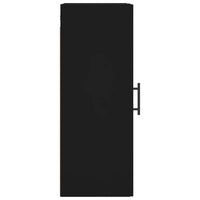Thumbnail for Wandschrank Schwarz 34,5x34x90 cm