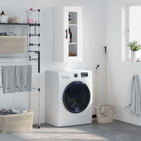 Thumbnail for Wandschrank Hochglanz-Weiß 34,5x34x90 cm