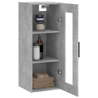 Thumbnail for Wandschrank Betongrau 34,5x34x90 cm