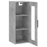 Thumbnail for Wandschrank Betongrau 34,5x34x90 cm