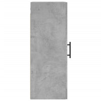 Thumbnail for Wandschrank Betongrau 34,5x34x90 cm