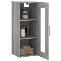Thumbnail for Wandschrank Grau Sonoma 34,5x34x90 cm