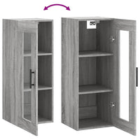 Thumbnail for Wandschrank Grau Sonoma 34,5x34x90 cm