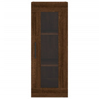 Thumbnail for Wandschrank Braun Eichen-Optik 34,5x34x90 cm